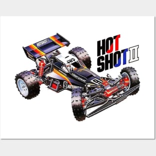 Classic RC Race Car Hot Shot II Posters and Art